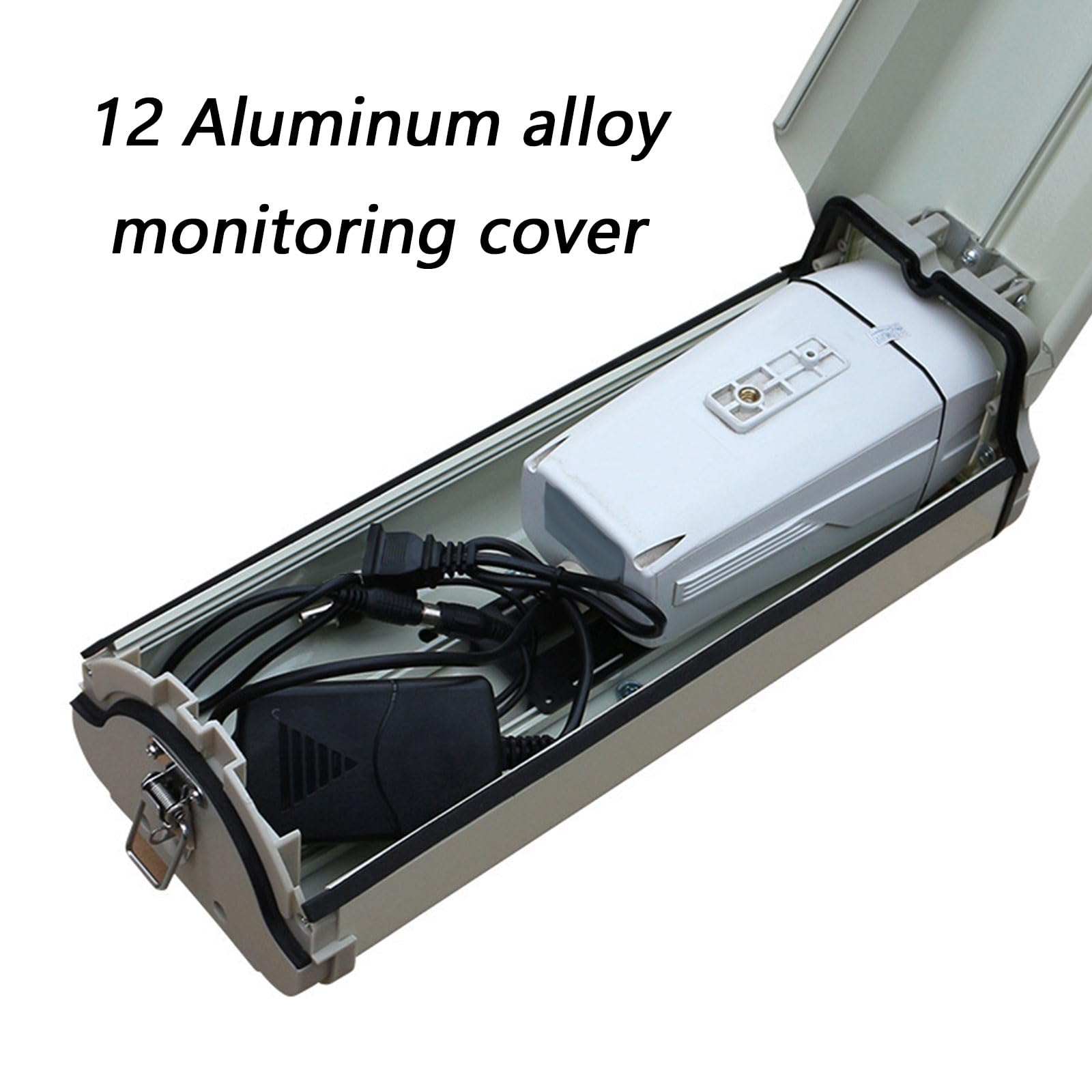 Boîtier de caméra de vidéosurveillance professionnel résistant aux intempéries 10/30,5 cm Boîtier en alliage d'aluminium