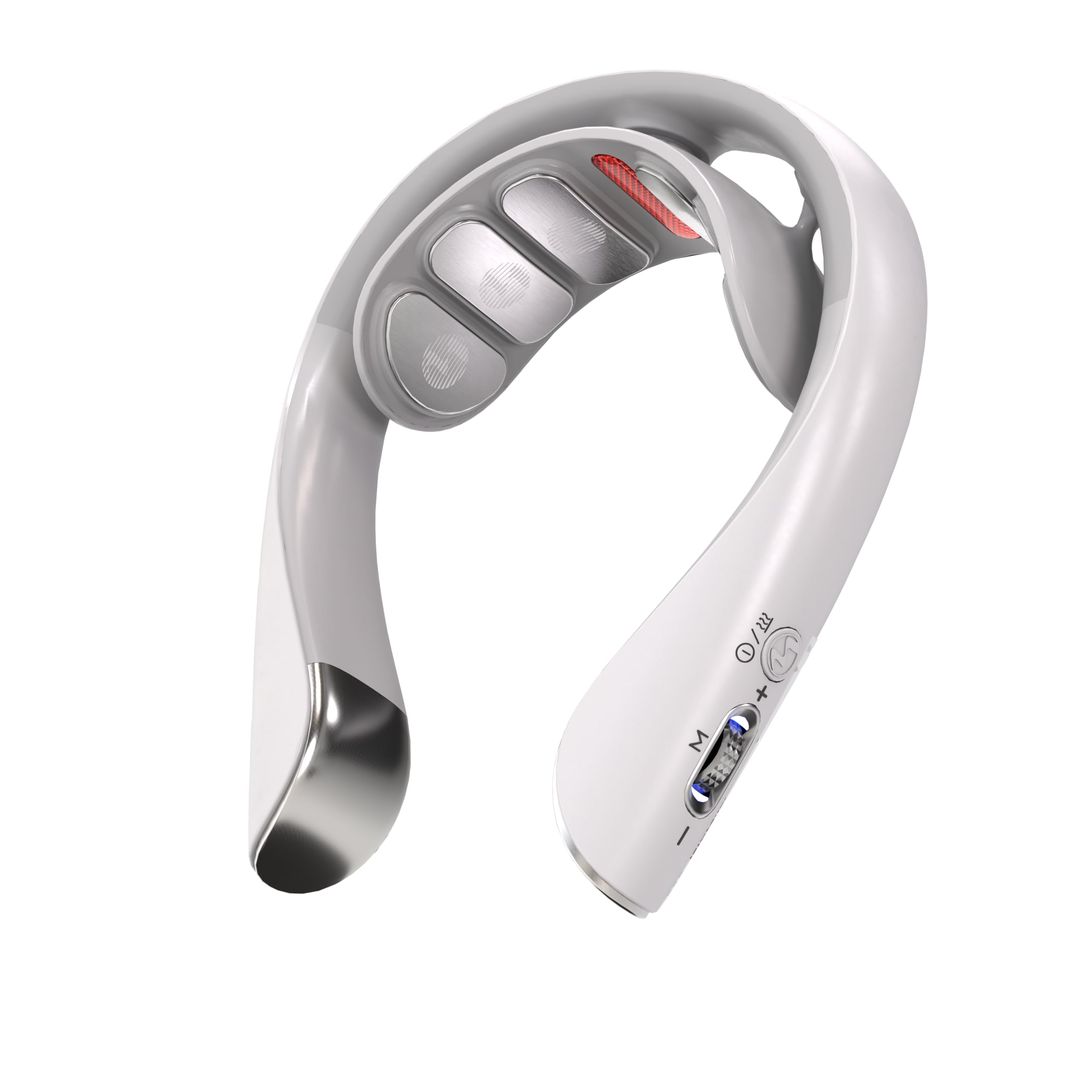 Sofortige Linderung bei Nackenschmerzen, Schulterschmerzen & Spannungskopfschmerzen - Reduziert Stress & Erschöpfung - Verbessert Schlaf & Fokus - SGS Schweiz Zertifiziert (Classic White)