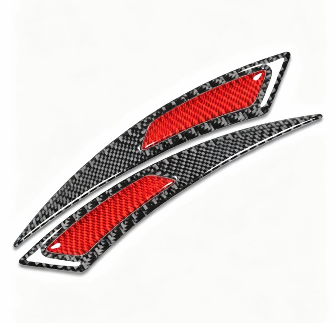 YDSTNiu 2PCS Carbon fiber wheel arch stickers for Mazda MX-5 MX 5 MX5,