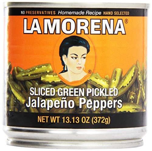 La Morena Sliced Green Pickled Jalapeno Peppers, 13 oz (1 unit)