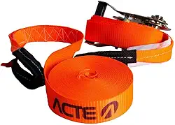 Slackline 10 Metros Acte Sports - Laranja