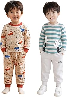 Tagas Baby Boys and girls Cotton Night Suit Set with Cute Car Print – Full Sleeve Top & Pajama Set|comfortable baby wear|C... Price In India