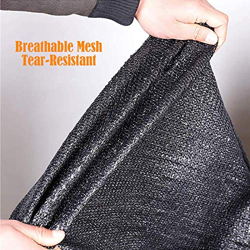 Tissu en maille de qualité supérieure 4x4.9m résistant avec œillets robustes - 6