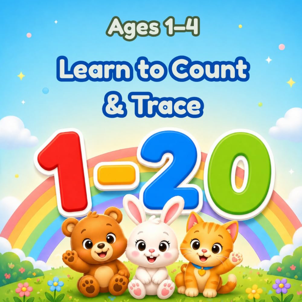 123 Toddler Counting Book: Fun Early Learning for Ages 1–4