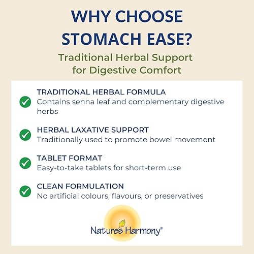 Miniatura 3 de Nature's Harmony® Stomach Ease™(250 Tabletas)
