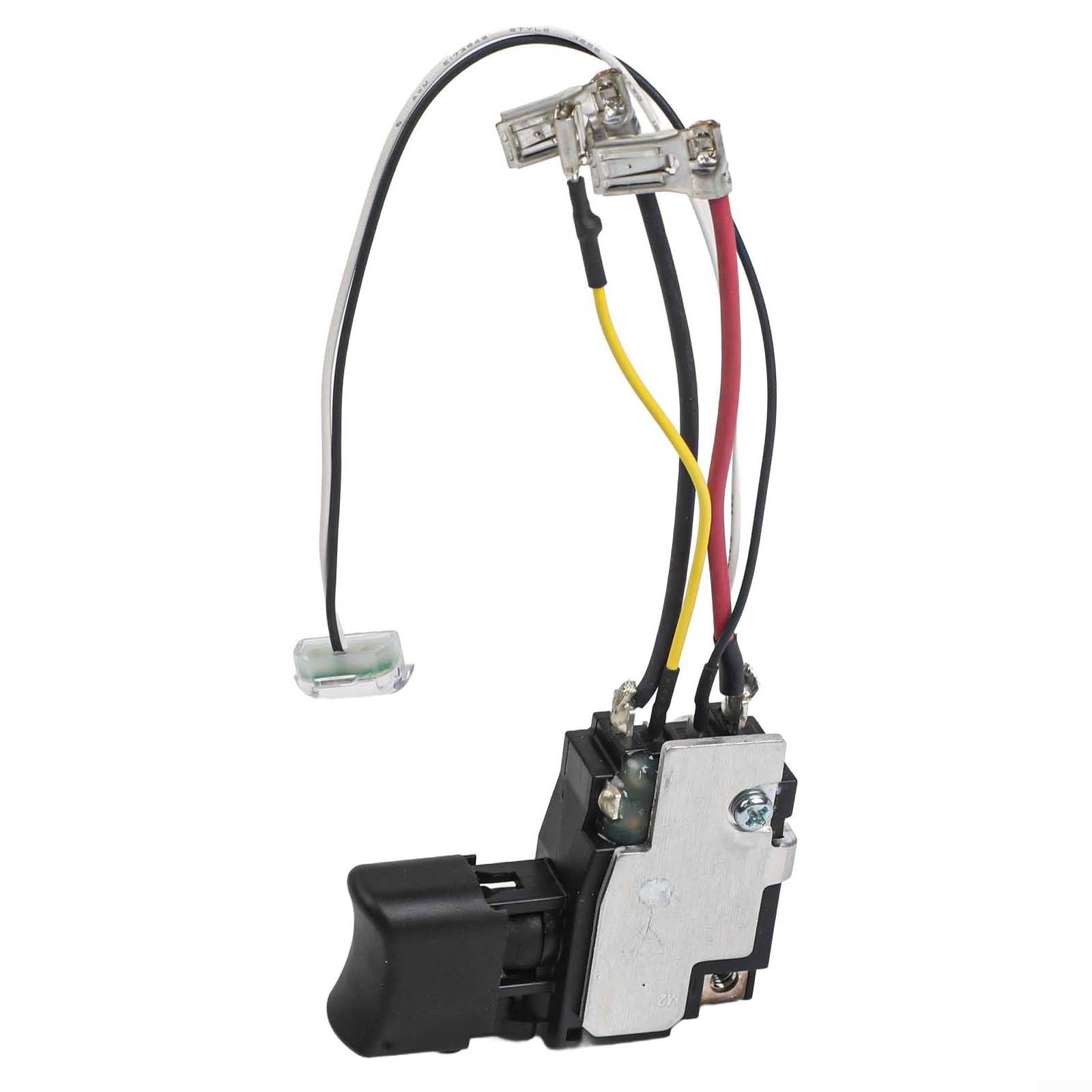 Interrupteur de rechange pour visseuse à percussion sans fil DTD152 632F26-6 6507529 - Interrupteur en métal robuste compatible avec DTD152Z DTD152RME DTD152RME DTD152RFE - Installation facile