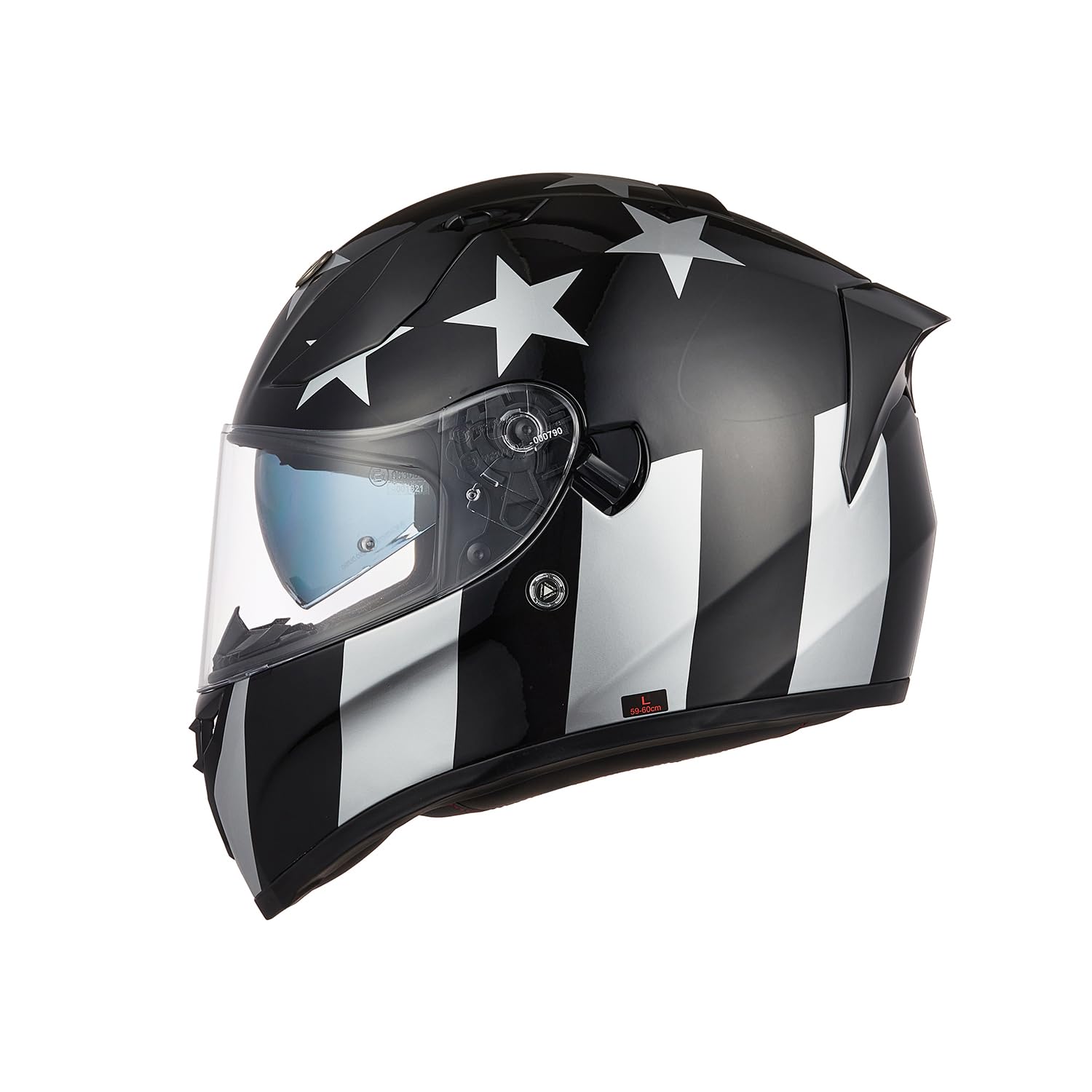 TORC Casco Integrale da Moto Rapid Omologato ECE conDoppia Visiera Omologato ECE 22-06