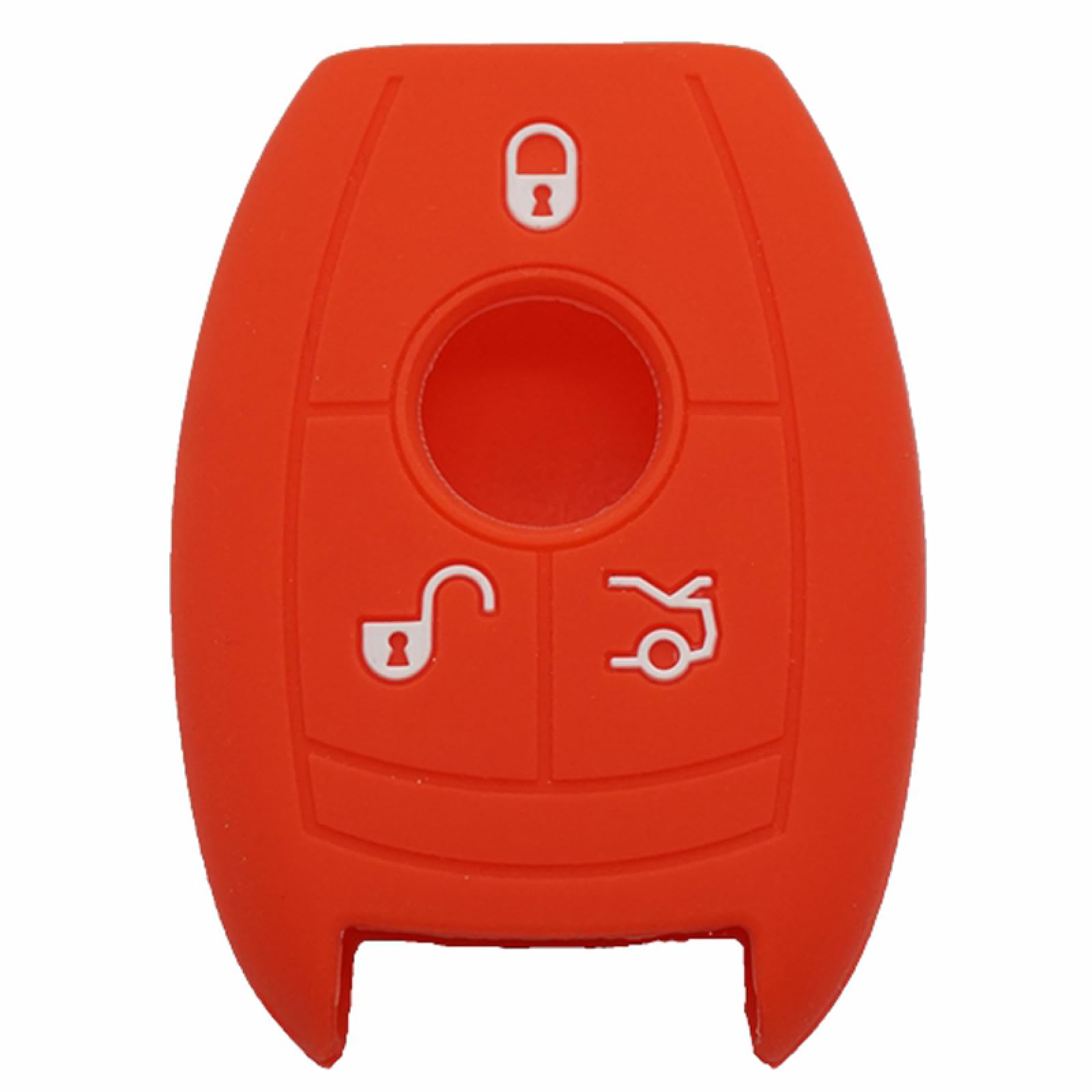Car Key Case for Benz W211 A/C/E/G/S/R/SL ML GML CL GL CLS CLA CLK SLK GLK, 3Button Smart Key Case Shell
