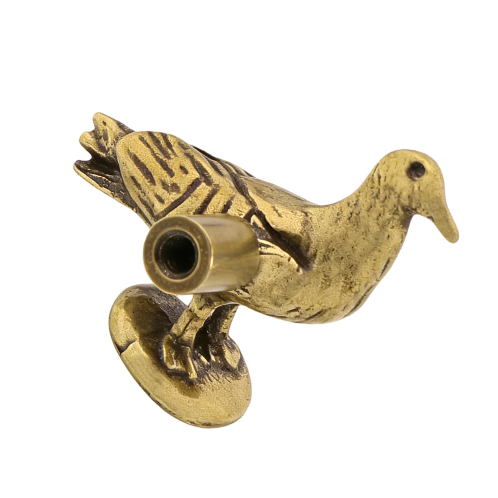 Msioytog Aged Color Artistic Bird Shape Brasses Pulls Cabinet Drawer Dresser Handle Single Hole Knob For Cabinets And Dressers Bird Knob Kitchen Cabinet Cupboard Door Handle