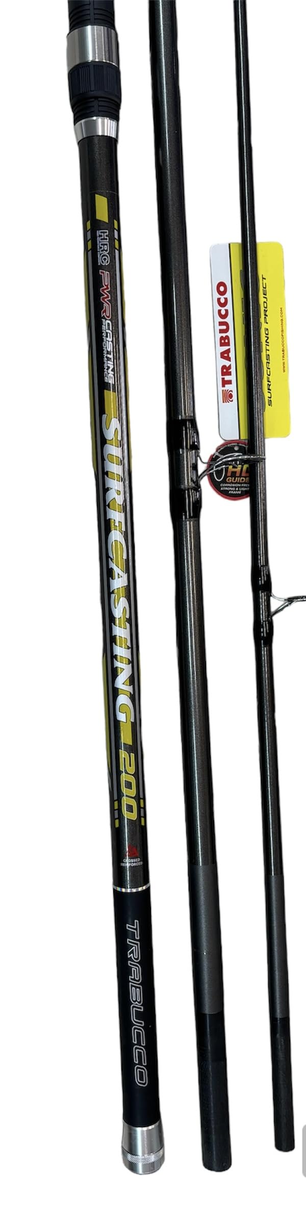 Kit Surfcasting Caña Trabucco modelo Sonic 3 piezas 4,20 m 200 g + carrete Trabucco