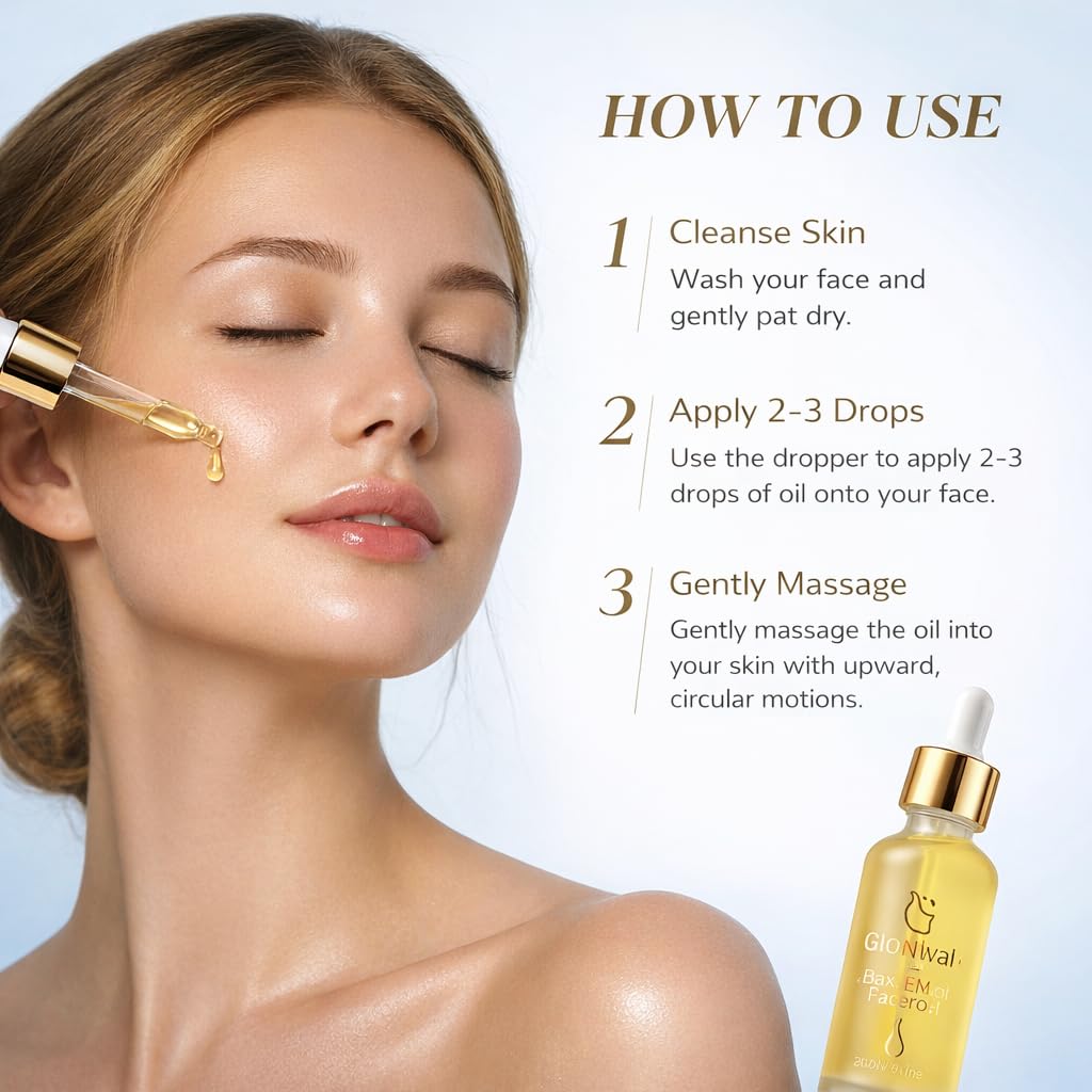 BAKUCHIOL OIL Rejuvenating Botanical Elixir with Bakuchiol Anti Aging Facial Oil with Jojoba, Rosehip & Squalane, Natural Retinol Alternative for Wrinkles, Dark Spots, Dry Skin Hydration & Glow - Image 4