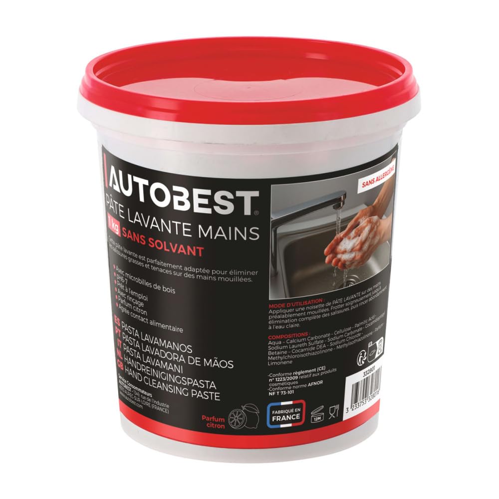 Autobest Pâte lavante mains 1Kg