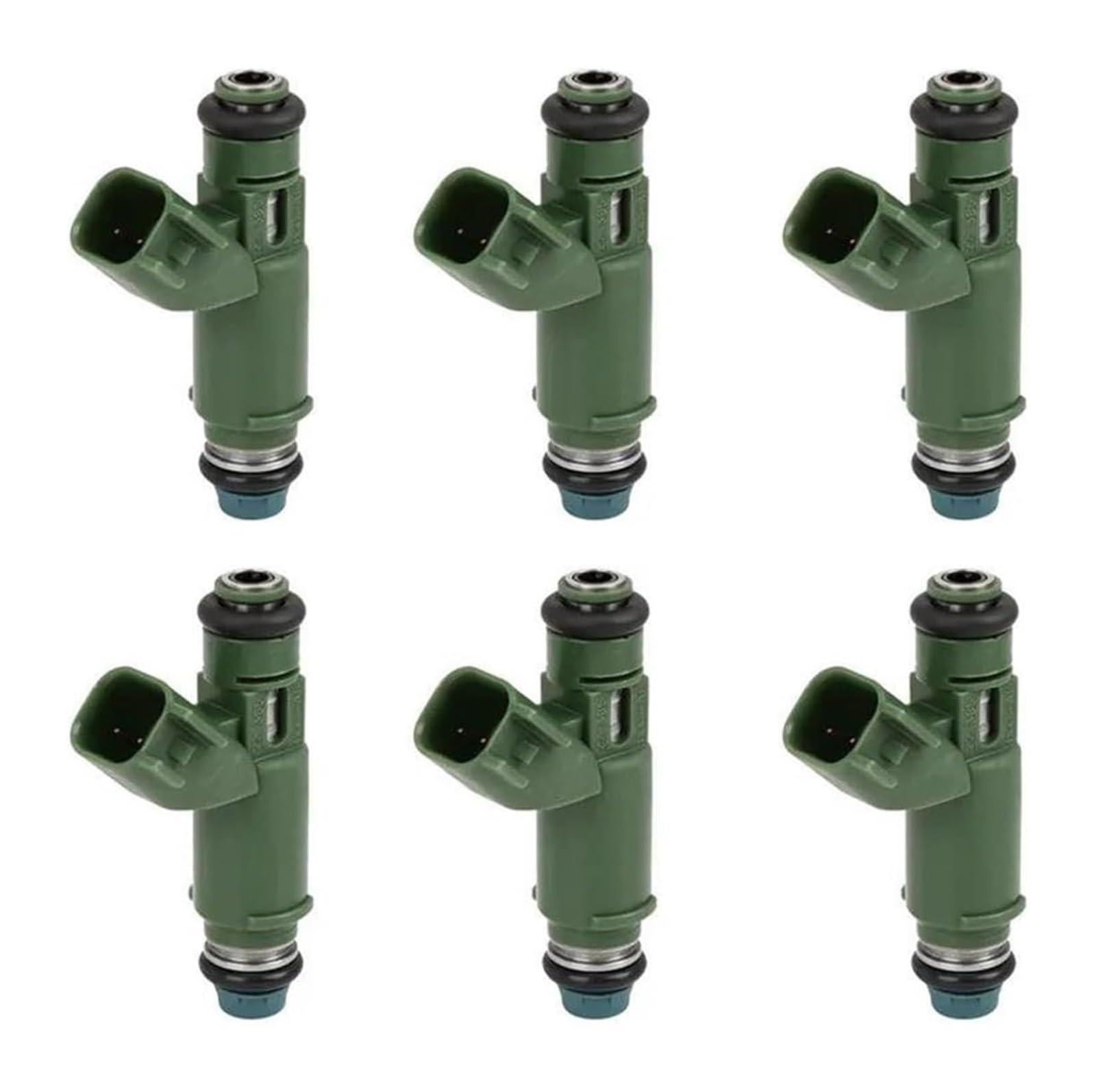for Jaguar for X-Type 2.5L V6 2002-2005 3.0L 2002-2008 Engine Parts 6pcs Fuel Injector Nozzle 852-12234 195500-4011 1X4Z9F593AB Injectors Fuel