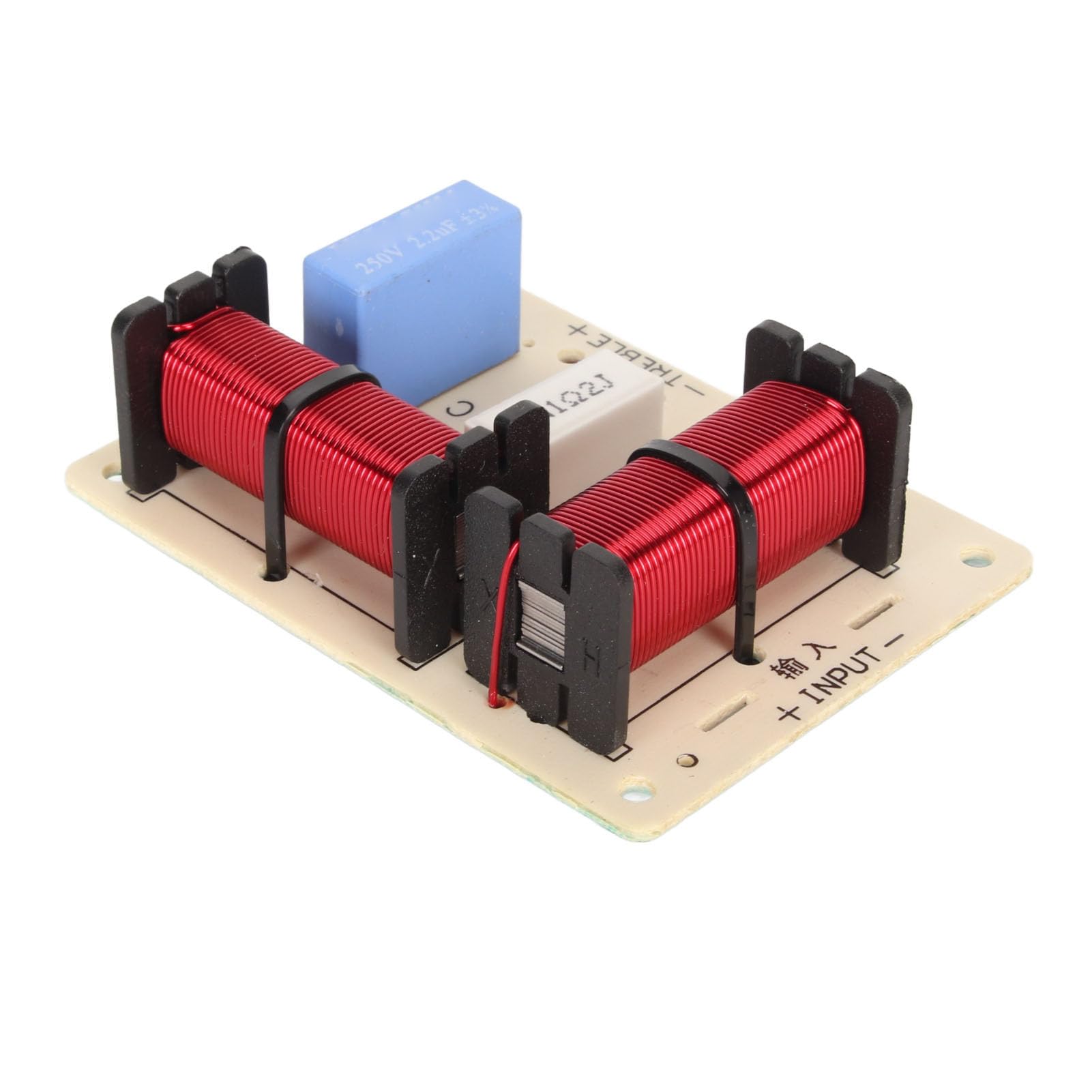 Speaker Frequency Divider, Audio Crossover Filter 2 Way PCB Board for DIY Speaker