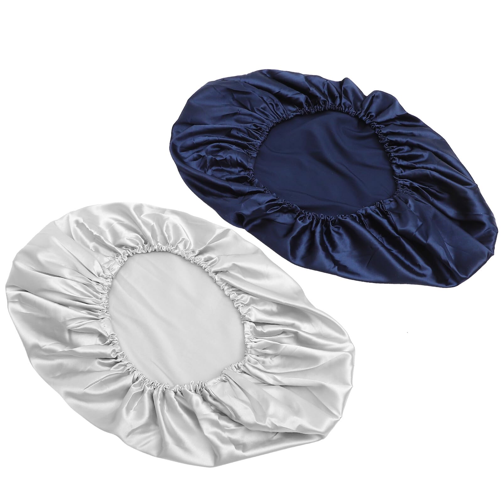 Draps pour berceau bébé en soie imitation 2pcs pour un sommeil calme sans frottement