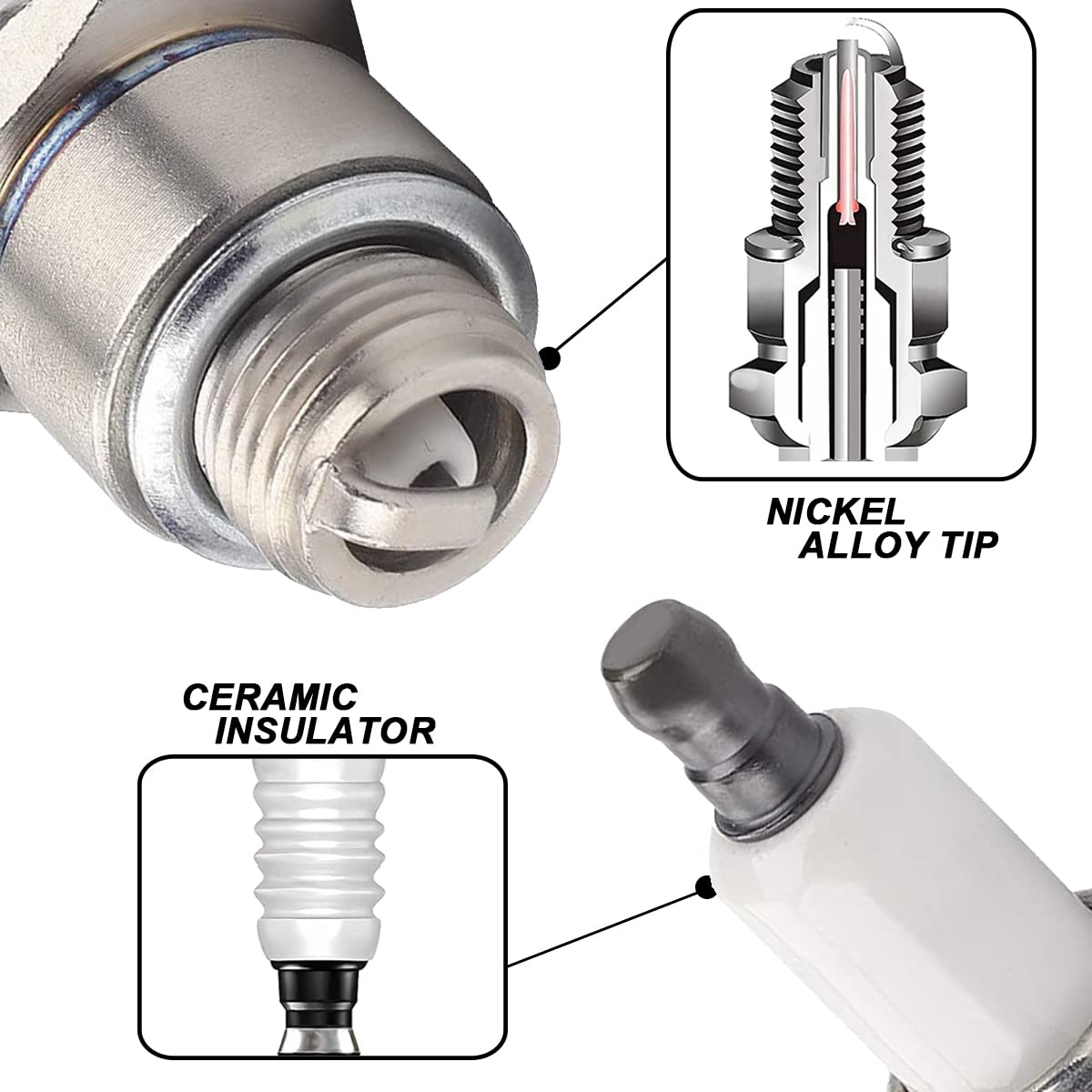 ZAMDOE 795083 Carburettor diaframma guarnizioni Kit per Briggs & Stratton tosatrice da Prato 3,5-4,5 HP Classic Sprint Quattro Engine sostituiscono 495770 con Una Lampadina Primer Blub