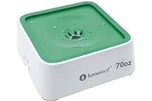 LumoLeaf 70oz Dog Water Bowl: Leak-Free Hydration for Your Furry Friend