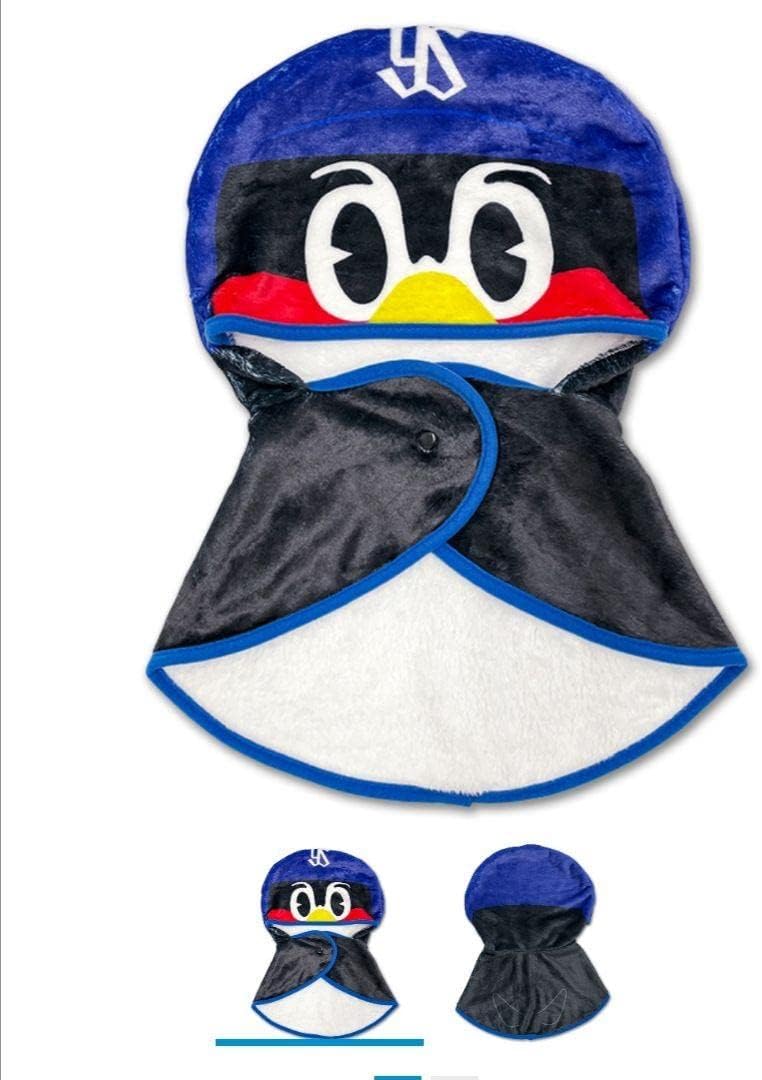 つば九郎 タオルケット 東京ヤクルトスワローズマスコットキャラクター「つば九郎ほぼ