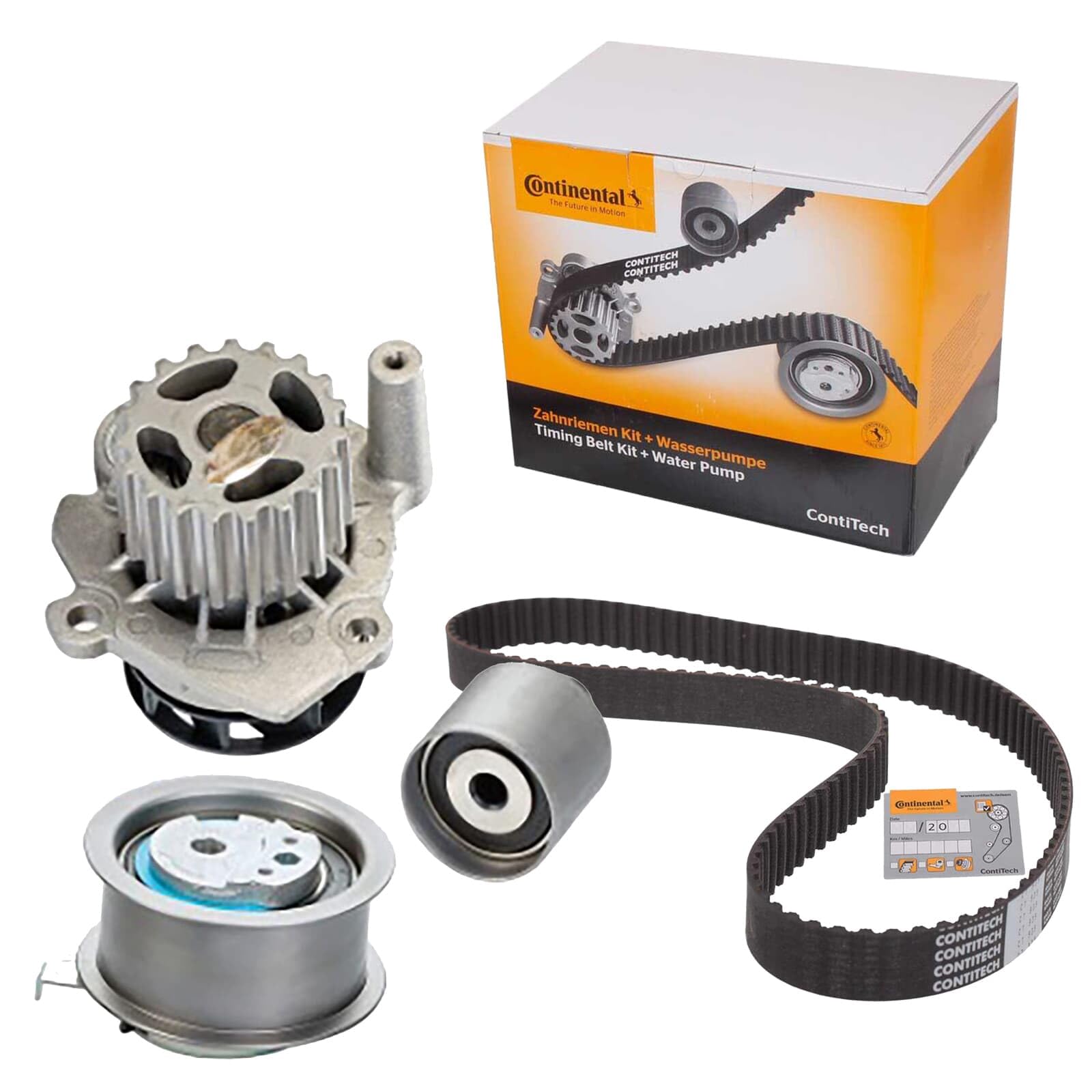 CONTITECH CT504WP1 Kit cinghia distribuzione pompa acqua N° denti: 104 15 mm Compatibilità con OPEL Corsa A CC S83 Kadett E CC T85 MANTA B 58, 59 Corsa A TR S83 Kadett E Cabrio T85