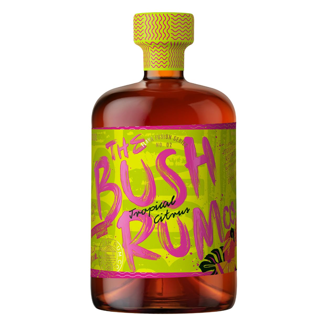 Tropical Citrus Spiced Rum | Bursting With Natural Tropical & Citrus Fruits | 100% Recycled Bottle | 100% Recyclable Pack| 37.5% ABV 70cl