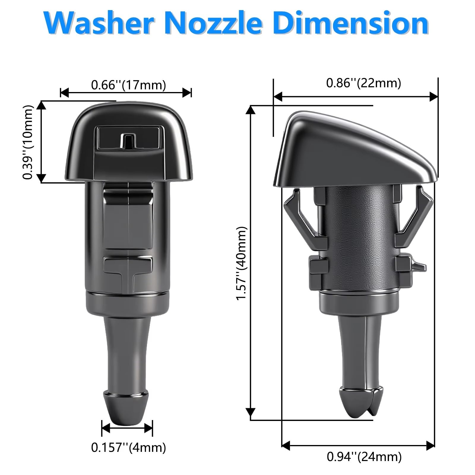 Auto Zubehör Waschanlage Düse Spray Scheibenwischer Düse Für Bravada 2002-2004 15878745 5303833AA