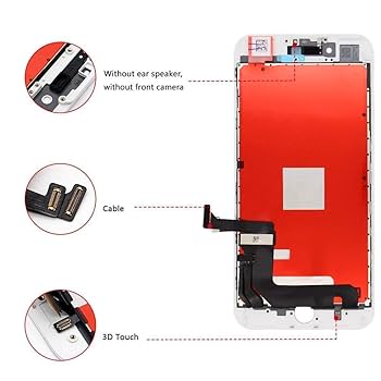 Amazon.co.jp: Mobkitfp iPhone 8用 スクリーン 交換用 4.7