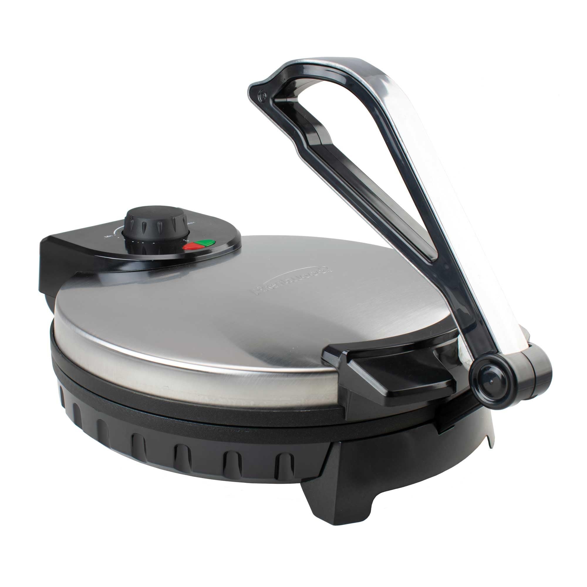 Brentwood TS-127 Stainless Steel Non-Stick Electric Tortilla Maker, 8-Inch