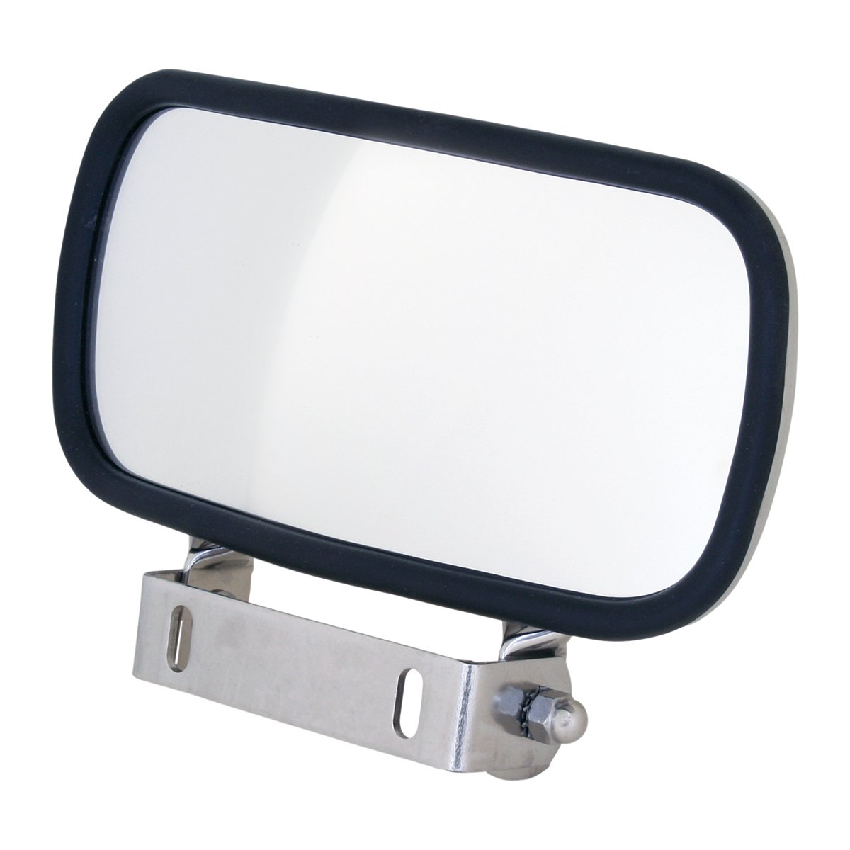 Grand General (33300) 8" x 4" Stainless Steel Rectangular Convex Blind Spot Mirror