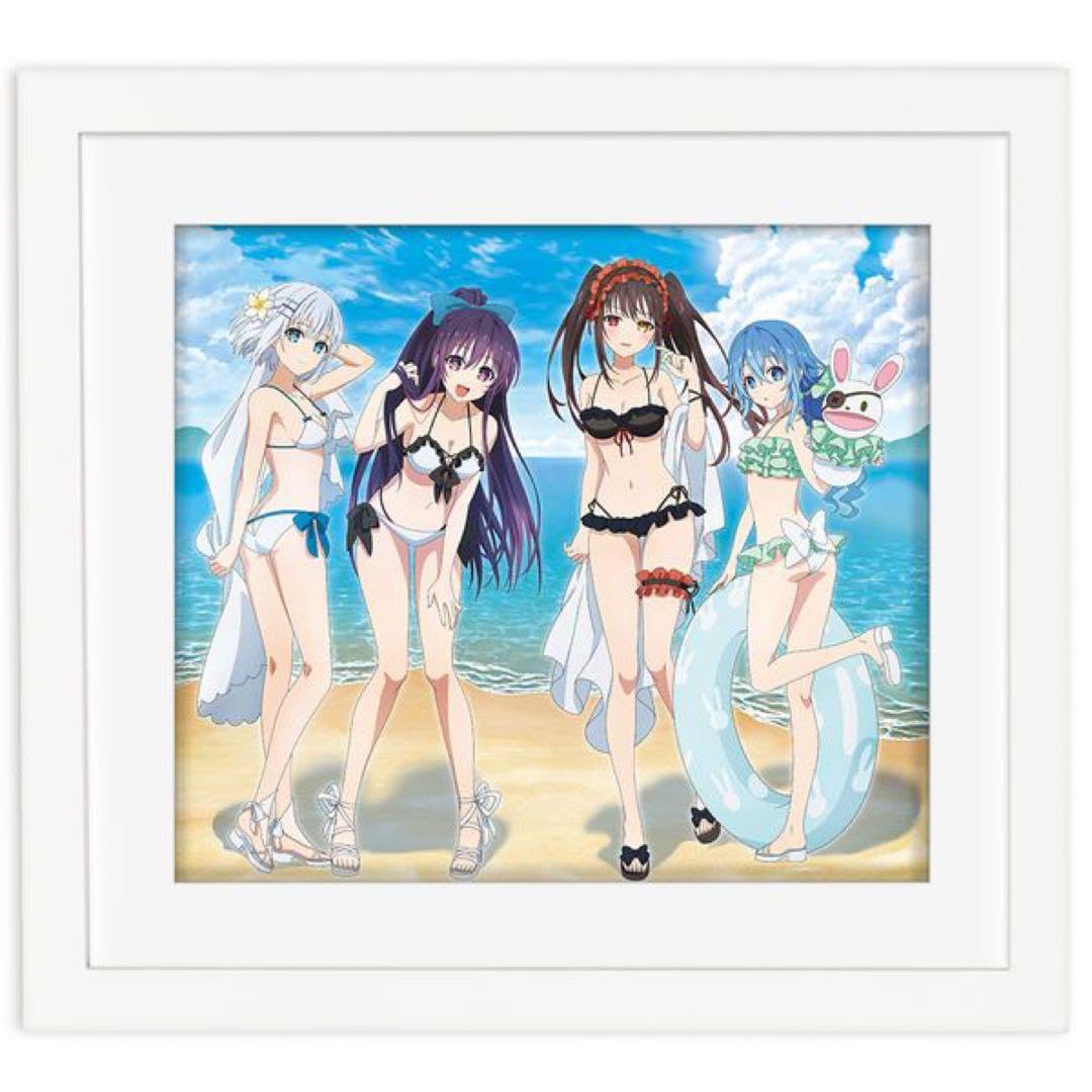 Amazon.co.jp: デート・ア・ライブIV 描き下ろし複製原画 水着 時崎狂 
