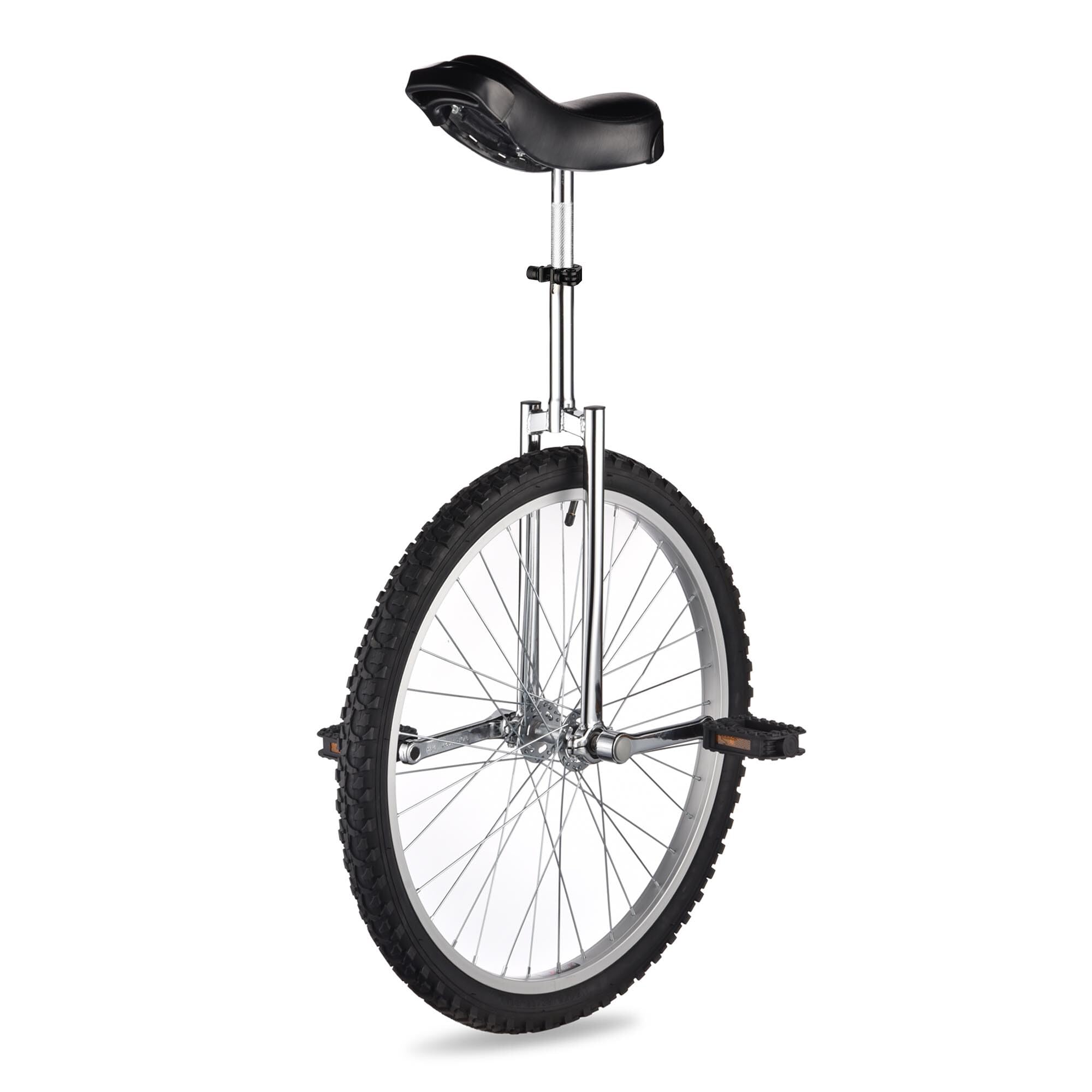 AW 16/18/20/24 Inch Wheel Outdoor Unicycle Adjustable Seat Exercise Bicycle