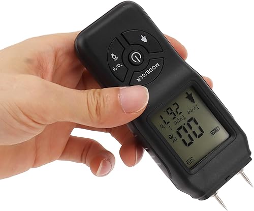 Miniatura 8 de TOPINCN Medidor de madera digital para medidor de medición de abdominales Probador higrómetro de interior para probar medidores de humedad