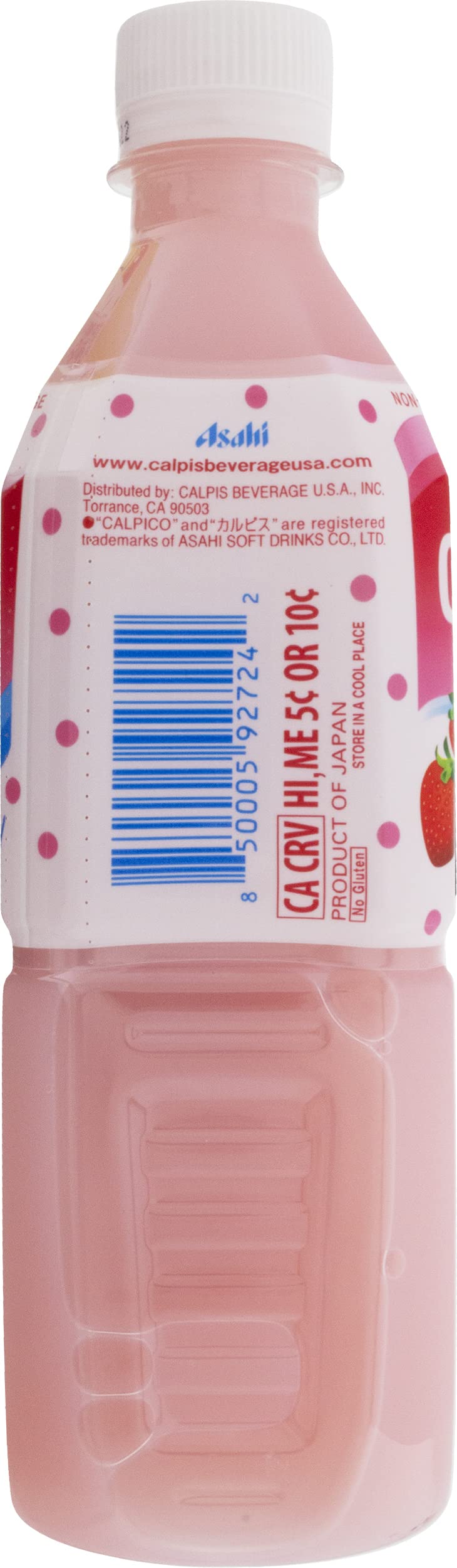 Calpico Strawberry, 16.9 Fl Oz Bottle