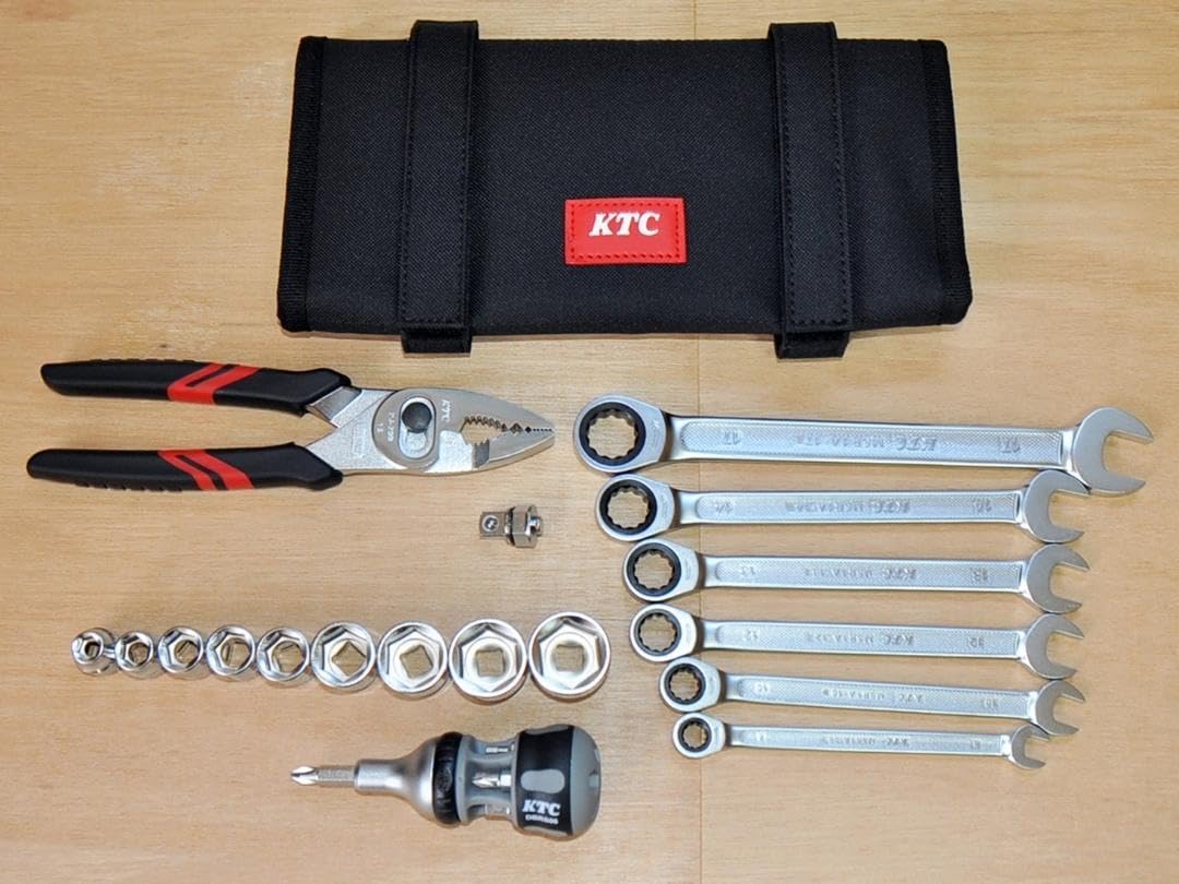 Amazon.co.jp: KTC ツールバッグ MCKB-B 車載工具セットツールセット 