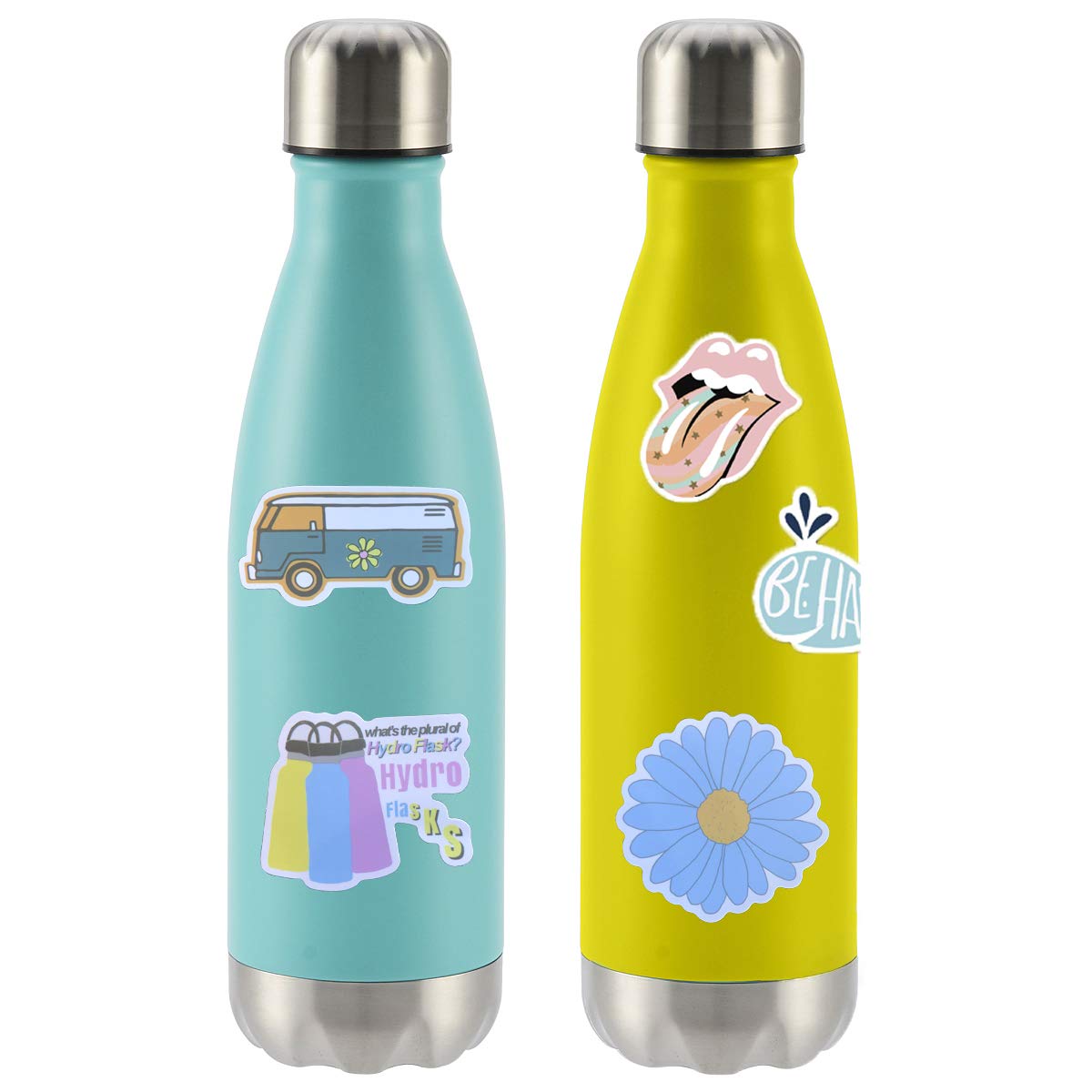 Buy SZENEST VSCO Stickers for Hydro Flask, 50 Pcs Cute Aesthetic Vinyl