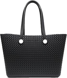 Utility Tote Bag Rubber Tote Bag - Beach Tote Bag Carrie Versa Tote Bag with Interchangeable Straps (V2023TX)