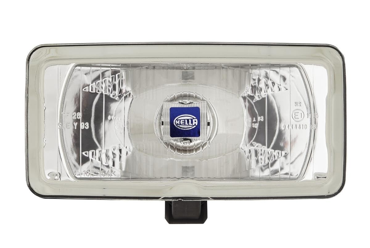 Faro Alogeno HELLA Comet 550 12V Rettangolare - Per Fari Supplementari Auto, Camion E Fuoristrada