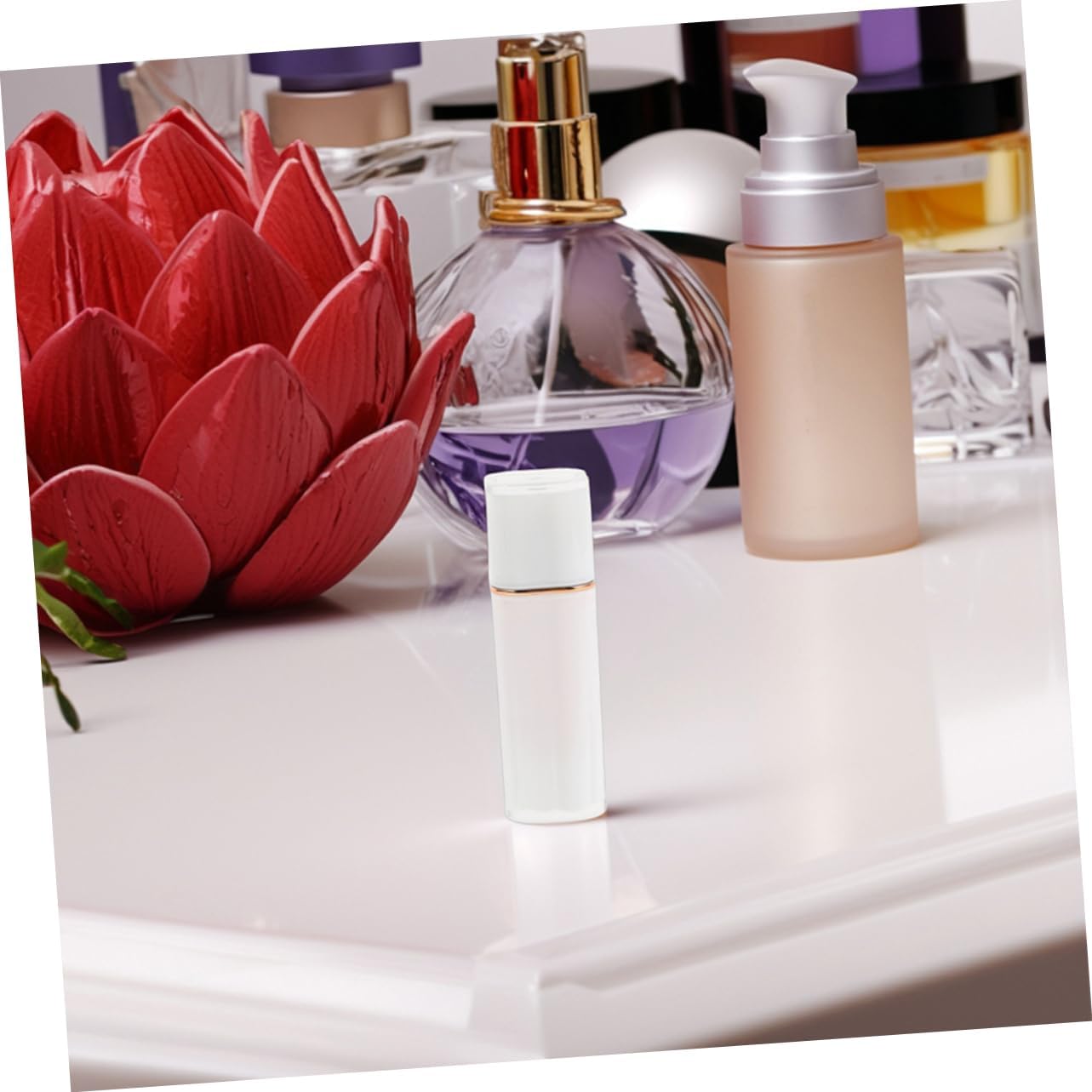 VALICLUD 2pcs Refillable Lipstick Tubes Lip Gloss Containers Snap Closure for Lip Gloss Making Convenient Beauty Tool for Makeup Enthusiasts image 4
