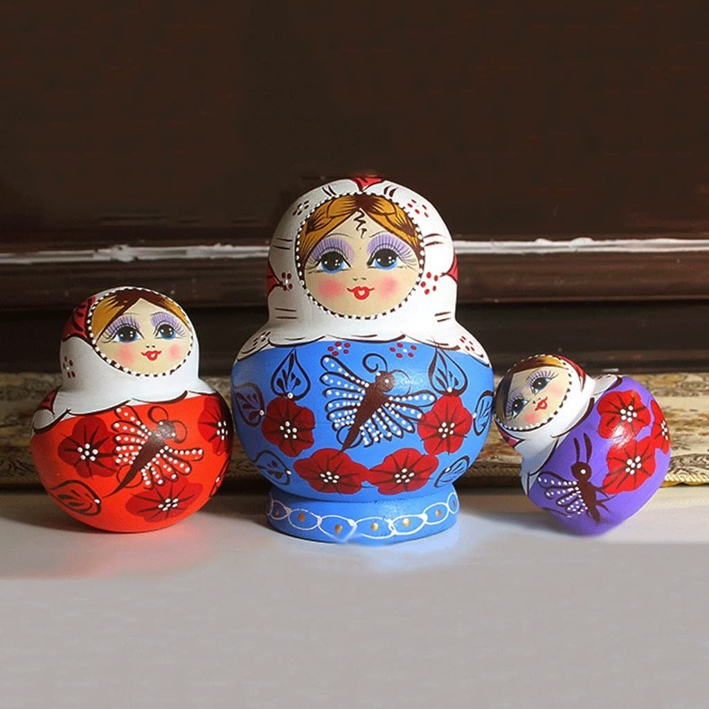 Amazon.co.jp: マトリョーシ ロシアのマトリョーシカの手作りの木製の Amazon.co.jp: マトリョーシ ロシアのマトリョーシカの手作りの木製の