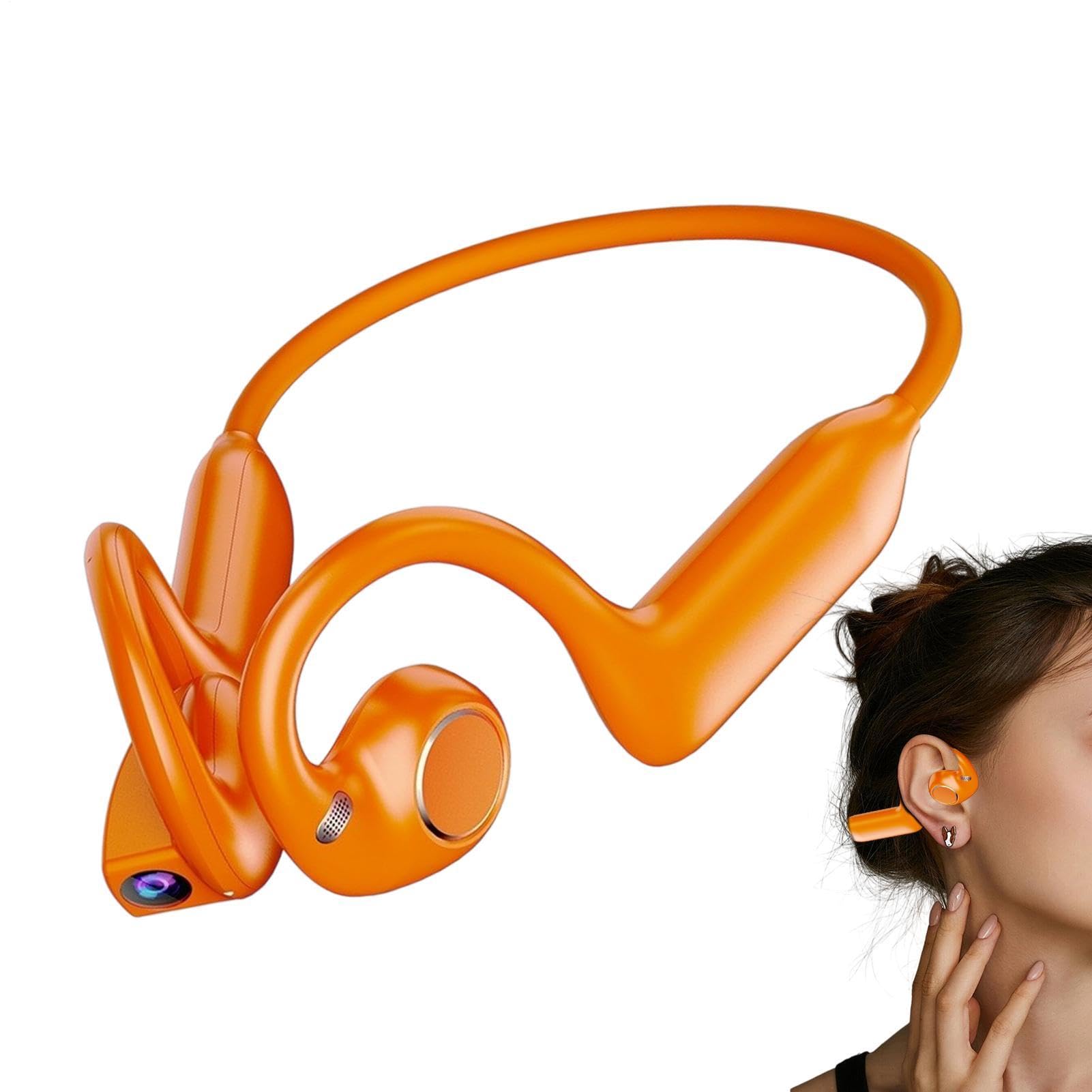 Casque Open Ear Écouteurs Smart Open Ear à Traduction IA avec Caméra