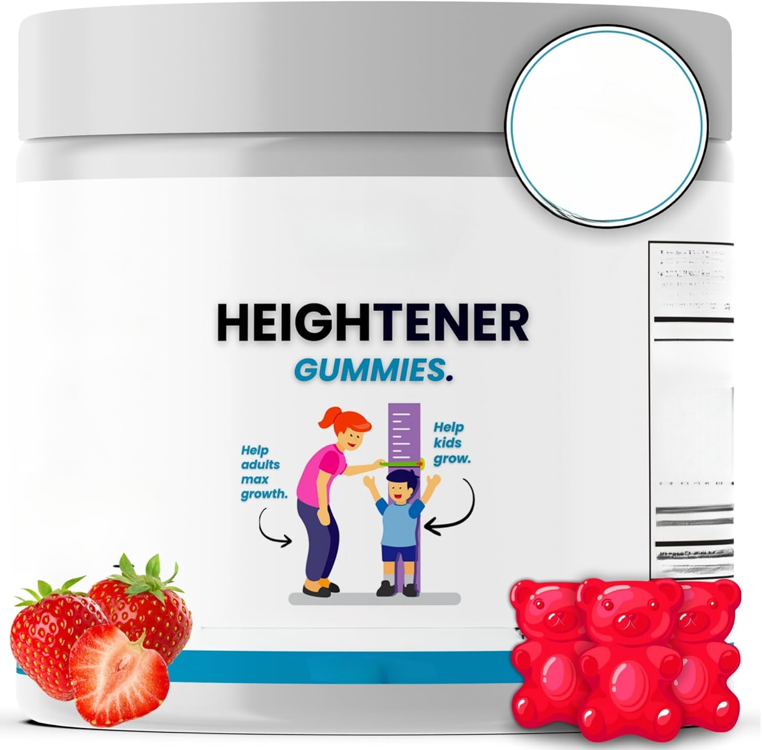 Heightener Gummies - Integratore naturale per la crescita dell'altezza