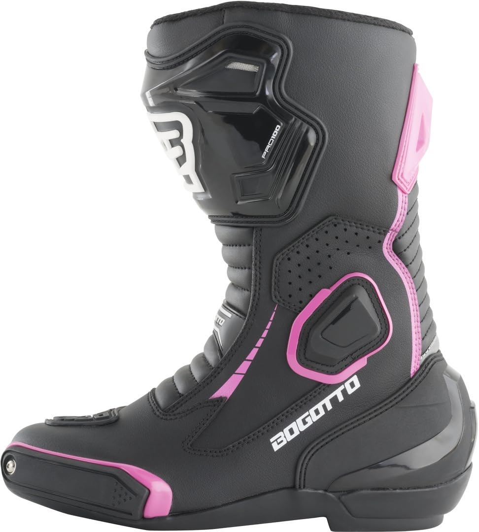Bogotto Carta Race Stivali da moto da donna traforati