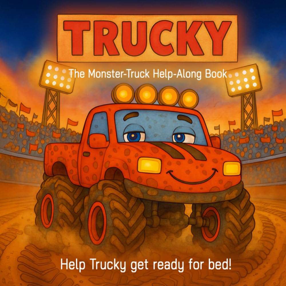 Trucky: The Monster-Truck Help-Along Book: Help Trucky get ready for bed!