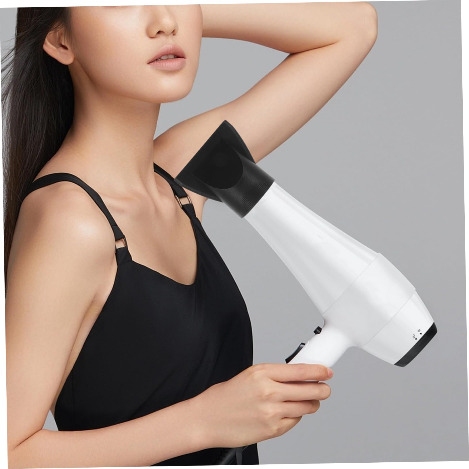 SOESFOUFU 2pcs Hair Dryer Nozzle Curly Hair Diffuser Hair Nozzle Hair Dryer Concentrator Attachment Shark Diffuser Attachment Blow Dryer Attachment Hair Blower Sponge Sock