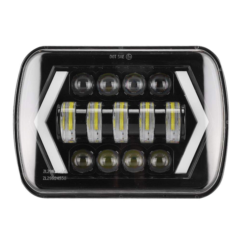 Optique de phare LED H4 haute performance compatible avec Cherokee XJ