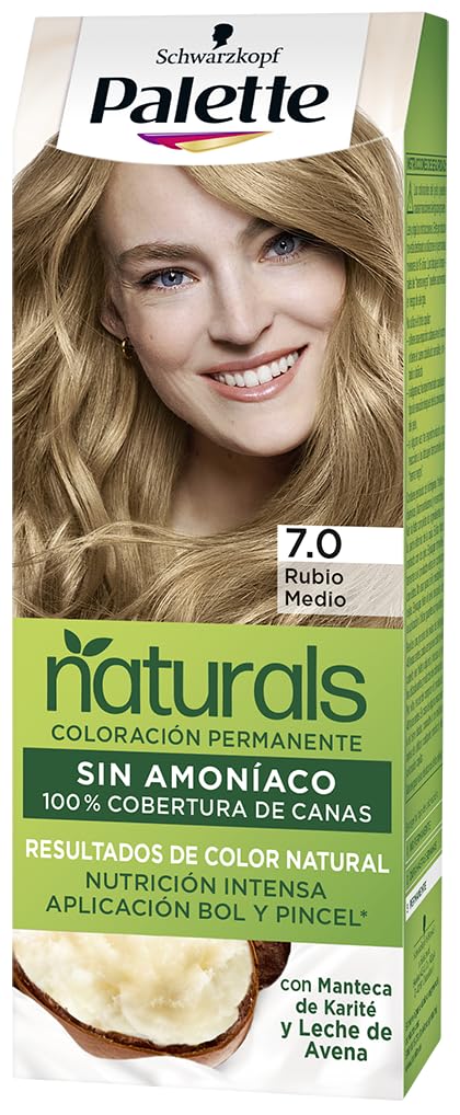 Schwarzkopf Palette Naturals Color Creme 7.0 Rubio Medio