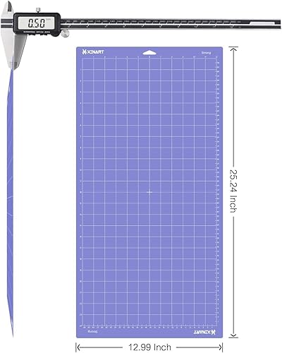 Vista 50 de Xinart Alfombrillas de corte para Cricut Maker 3/Maker/Explore Air 2/Air/One (agarre ligero + agarre estándar, 12 x 12 pulgadas) alfombrillas