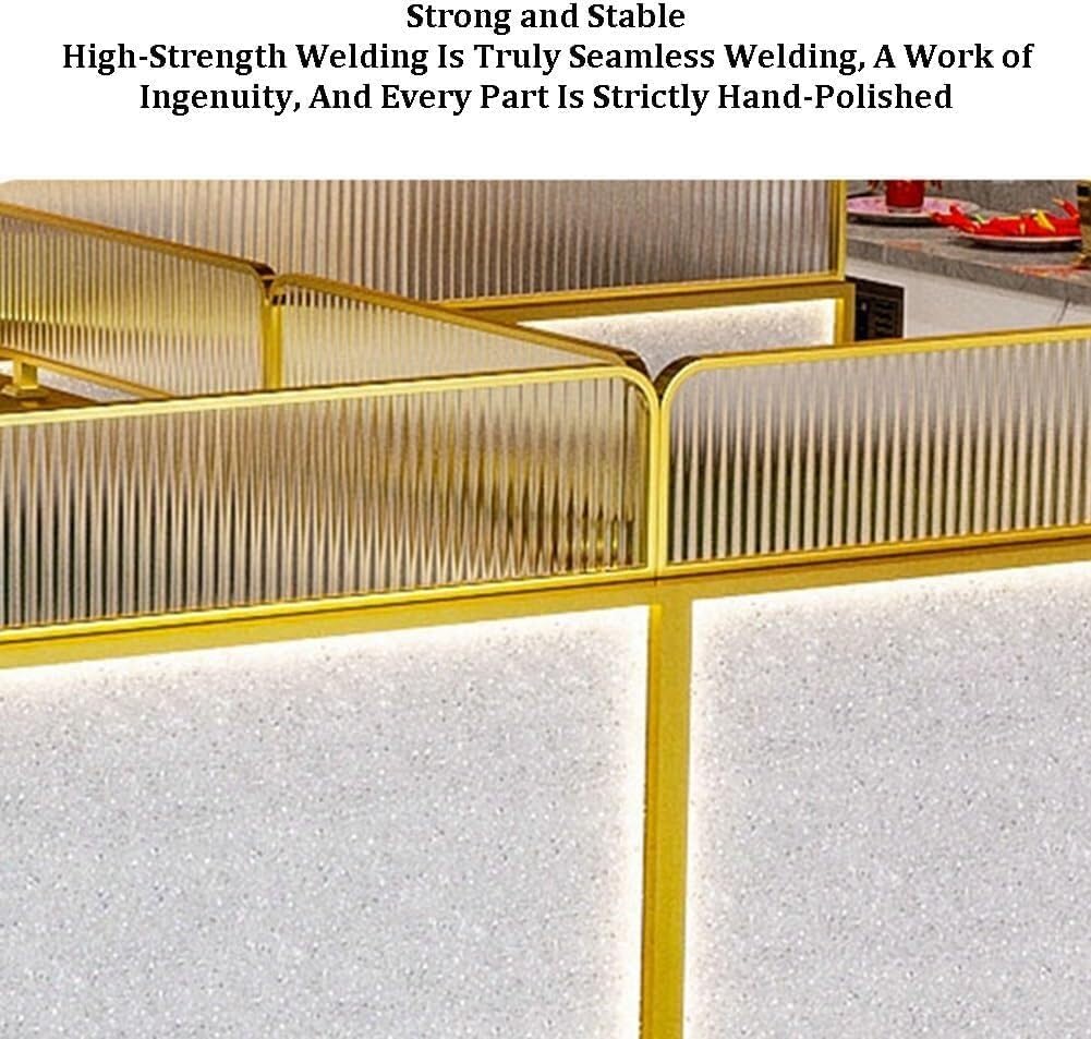 ダイニングルームガラスパーティションディバイダーダイニングエリア用、セミプライバシースクリーンパネルカウンタートップパーティションワ