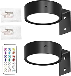 画像ライト、磁気LEDペインティングライト、リモートコントロール付き、バッ画像ライトライトライトライトライトライトライトライトライトライトライト磁気アートライトバッテリー絵画ライトリモート鉛画像ライトライトライトライトライトライトライトライト照明ライト階段のための階段フレームのアクセントランプフォトフレームスポッテリー操作LEDアクセントランプ、廊下、階段、フォトフレーム、3.39x1.38インチ