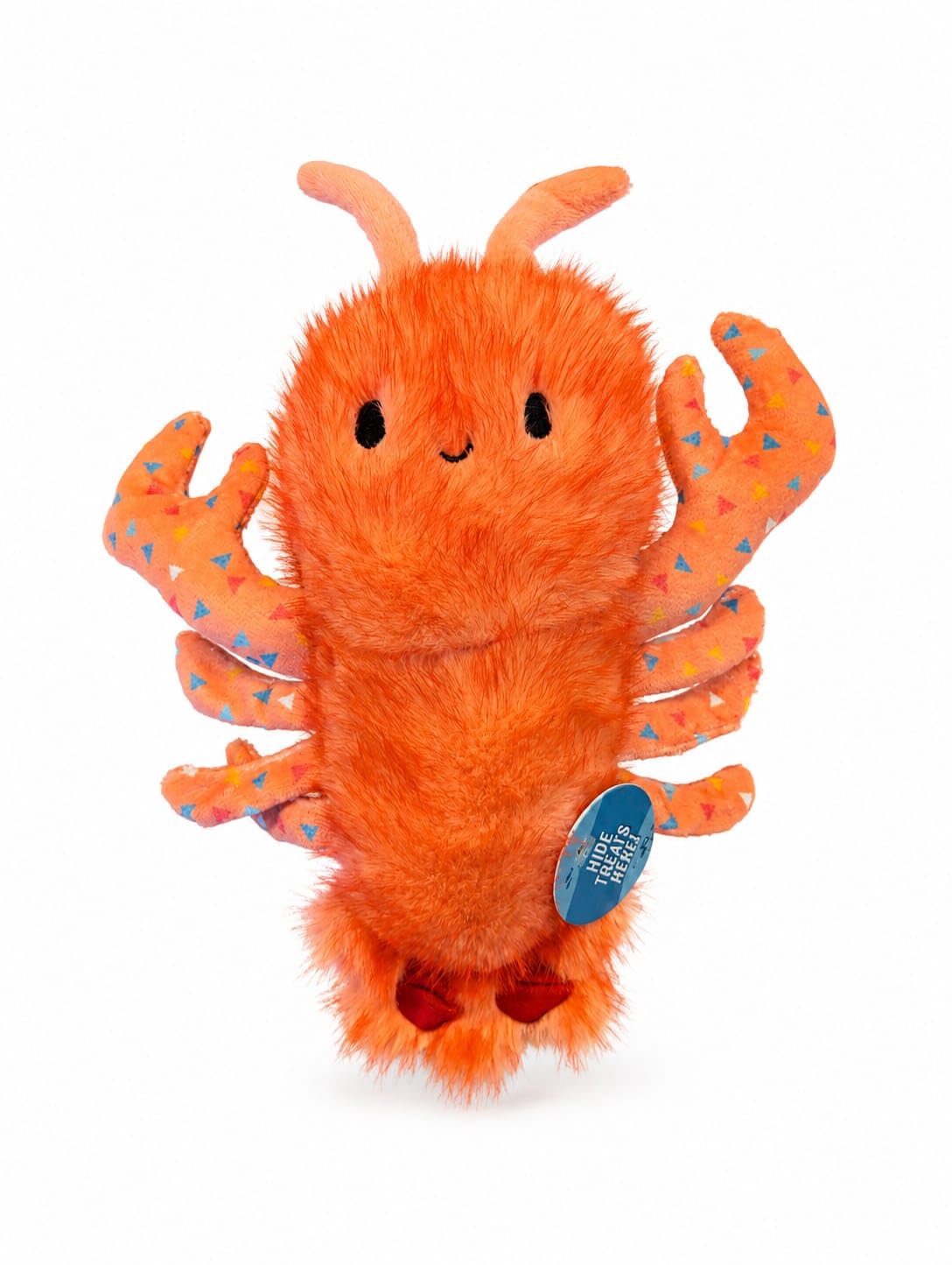 Lobster Dog Toy, Squeaky Plush Snuffle Toy for Dogs, Interactive Treat Hiding Enrichment Toy for Small Medium & Large Dogs
