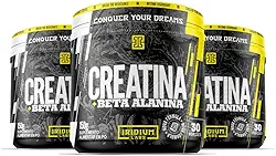Kit 3x Creatina c/Beta Alanina 150g - Iridium Labs